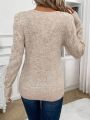 SHEIN Frenchy Women'S Sweater With Scoop Neck