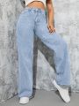 High Waist Wide Leg Jeans