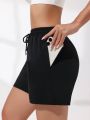 Daily&Casual Casual Sporty Pocket Shorts