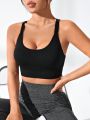 Yoga Basic Seamless Sports Adjustable Bra Underwear