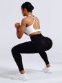 Yoga Basic Seamless High Elasticity Sports Leggings