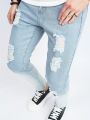 Men's Gradient Distressed Jeans