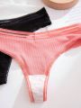 5pcs Women'S Thong Panties