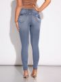 Women'S Skinny Distressed Jeans