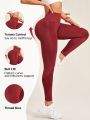 SHEIN Yoga Basic Compression Sports Leggings