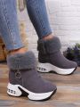 Women's Plus Velvet Thick-soled Height-increasing Short Boots, 2023 Snow Boots, New Autumn And Winter Warm Women's Boots