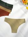 5pack Plain Simple Solid Panty