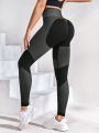 Seamless High-Waist Sports Leggings