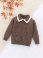 SHEIN Kids EVRYDAY Girls' Ribbed Sweater (little Kids)