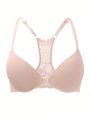 Lace Patchwork Women's Bra