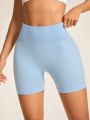 Yoga Basic Women's Solid Color Athletic Shorts