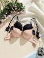 2pcs Solid Underwire Bra