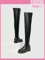 Cuccoo Everyday Collection Women's Flat Over-the-knee Boots