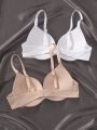 2pack Solid Underwire Bra