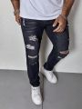 Men's Distressed Jeans