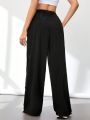 SHEIN Daily&Casual Women's Sports Pants With Pockets