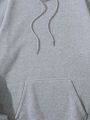 Men's Letter Print Drawstring Hooded Sweatshirt