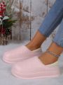 Women's New Waterproof Comfortable Indoor Slippers Soft Sole Anti-slip House Shoes For Winter