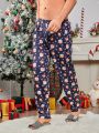 Men Christmas Print Sleep Pants