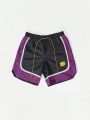 SUMWON Colorblocked Nylon Short