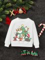 Boys Christmas Print Sweatshirt