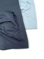 4pcs Tie Dye Wideband Waist Sports Shorts