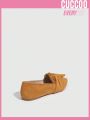 Cuccoo Everyday Collection Cuccoo Women's Low-heeled Loafers With Bowknot Detail