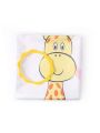 Newborn Cartoon & Letter Graphic Blanket With 1pc Accessory Photography Prop