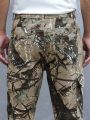 Teenage Boys' Camouflage Printed Workstyle Distressed Denim Jeans