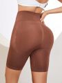 Women'S Solid Color High Waist Tummy Control Shapewear Panties