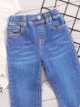 Baby Boys' (small) Slim Fit Washed Denim Jeans