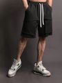 Men'S Drawstring Waist Bias Pocket Shorts