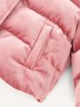 Cozy Cub Baby Girl 1pc Hooded Puffer Coat