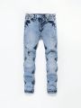 Boys' Slim Fit Distressed Jeans