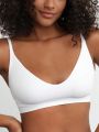 SHEIN Leisure 2pack Solid Wireless Bra