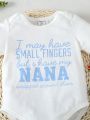 Infant Casual With Slogan Print