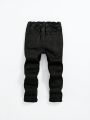SHEIN Young Boy Ripped Frayed Jeans