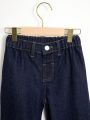 Little Girls' Basic Wide Leg Jeans For Daily Wear