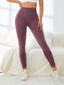 Wide Waistband Sports Leggings