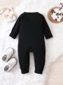 Girls Baby Zip Up Jumpsuit