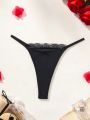 Lace Mini Thong Panties For Women