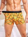 Men's Banana Printed Boxer Briefs