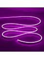 1Pcs Purple 6mm Neon LED Strip Light 16.4ft/5m 12V Silicone Neon Rope Lights Waterproof Flexible LED Neon Lights for Bedroom Indoors Outdoors