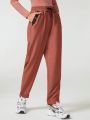 Jenny Gyn Drawstring Waist Slant Pocket Pants