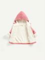 Cozy Cub Baby Girl Zip Up Thermal Lined Hooded Jacket