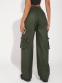 Wild Coco Berry Women's Cargo Trousers