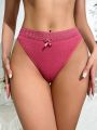 Valentine's Seamless Lace Thongs
