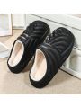 Men's Winter Slippers Warm Plush Anti-slip Thick-sole Waterproof Couples' Indoor & Outdoor Slipper Shoes