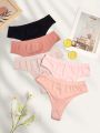 5pcs Seamless Thongs Set