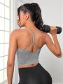 Yoga Basic Crisscross Back Sports Cami Top